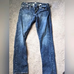 True Religion Geno Relaxed Slim 32 Blue Jeans